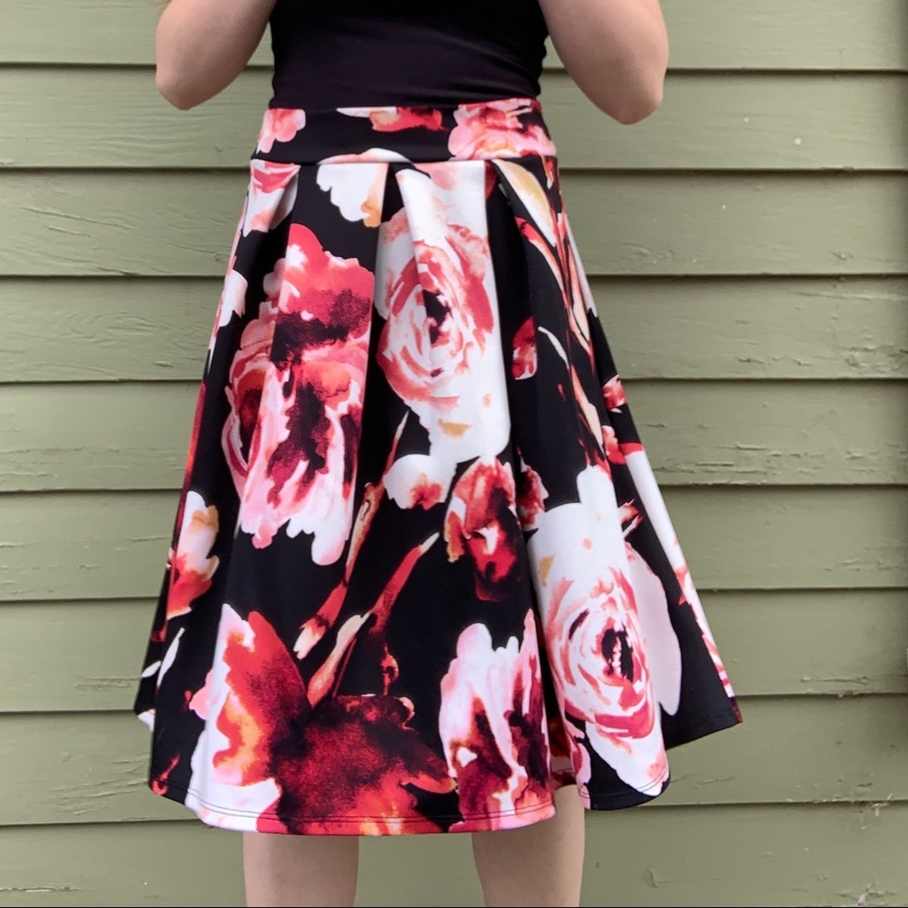 Floral skirt